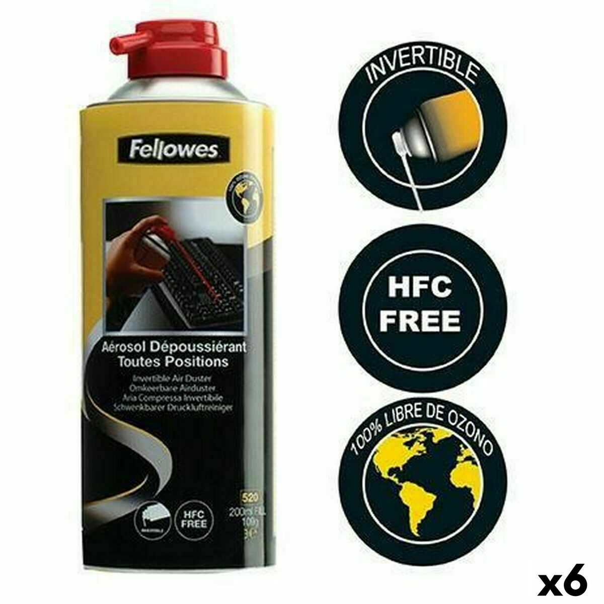 Anti-damm Spray Fellowes 9974804 200 ml